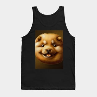 Potato Dog Face Tank Top